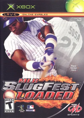 MLB SlugFest Loaded (USA) box cover front